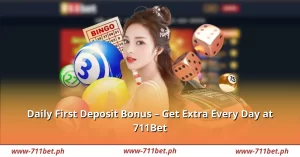 Daily First Deposit Bonus Promotion