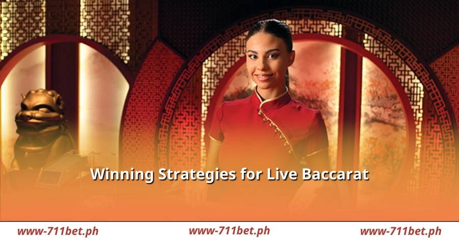 Winning Strategies for Live Baccarat